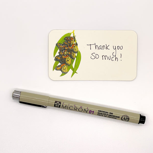 Pawsitive Notes- Monarch clump