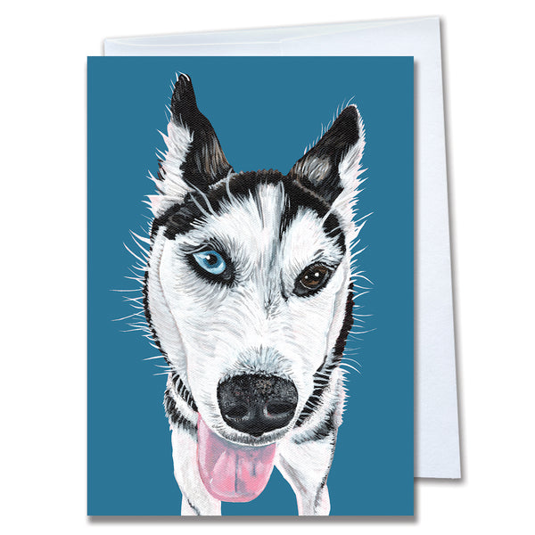 Dog Greeting Card– Kia