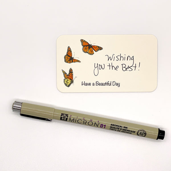 Pawsitive Notes- Flying Butterflies