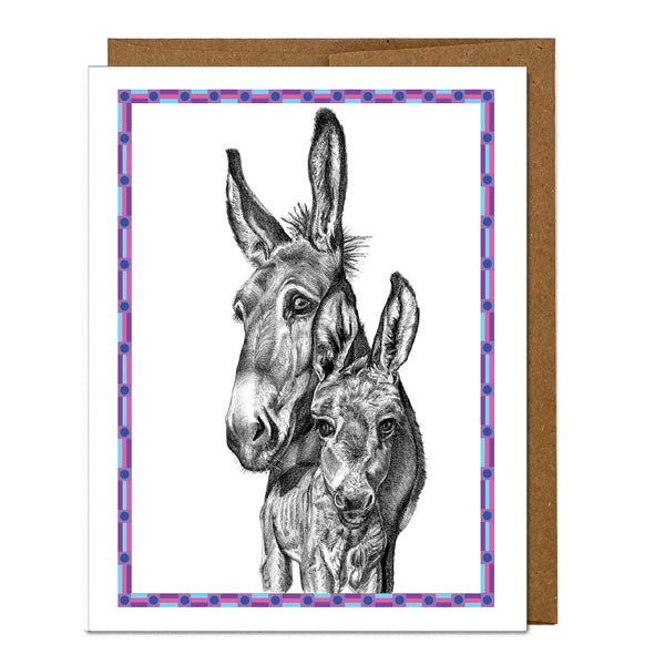 Donkey notecards- Pack of 6