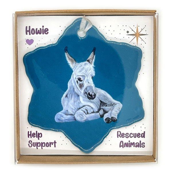 Donkey ornament- Howie