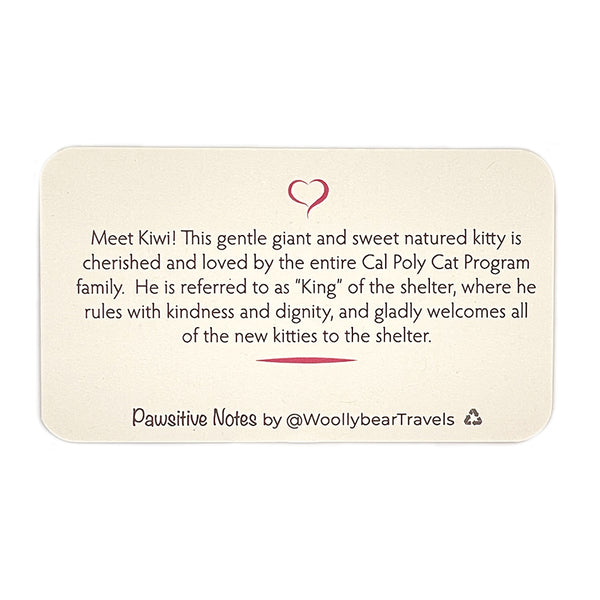 Pawsitive Notes- Kiwi