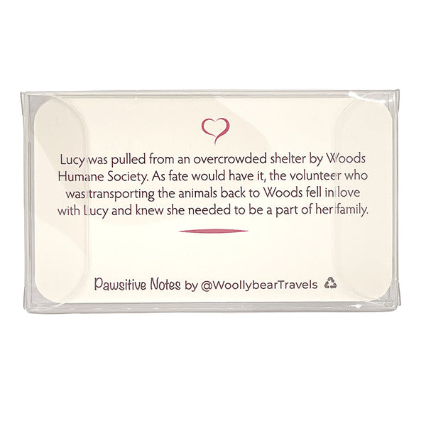 Pawsitive Notes- Lucy