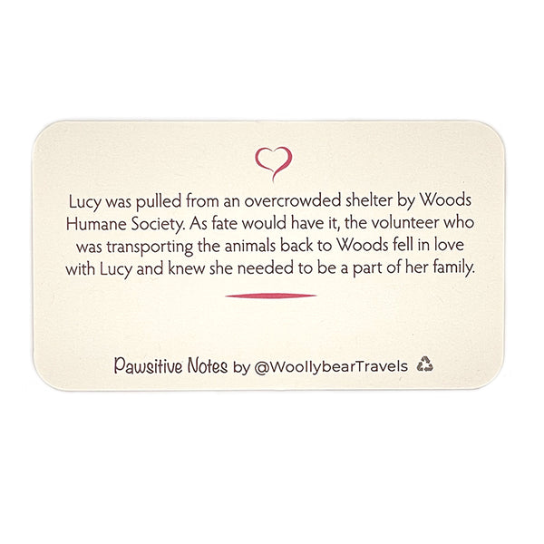 Pawsitive Notes- Lucy