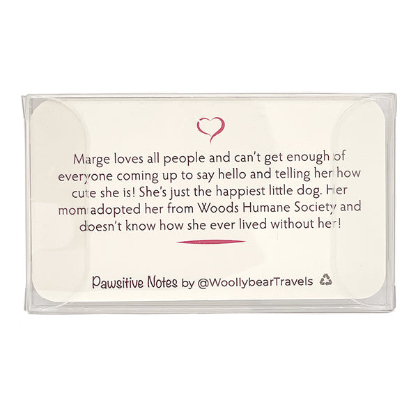 Pawsitive Notes- Marge