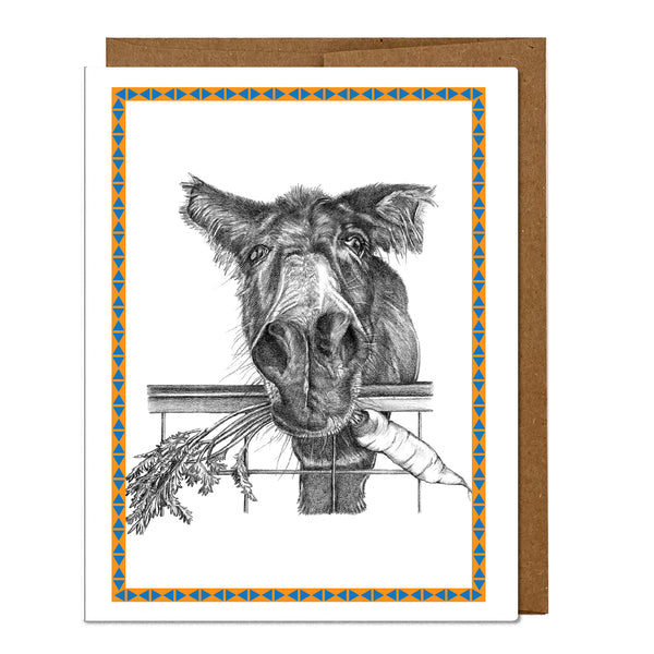 Donkey notecards- Pack of 6