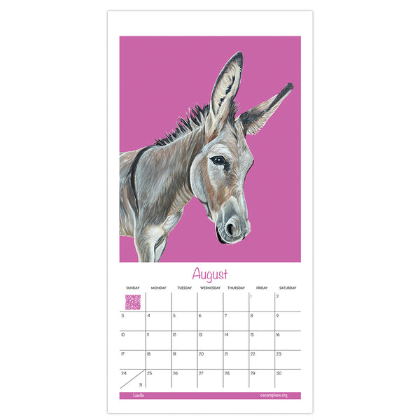 2025 Donkey Calendar