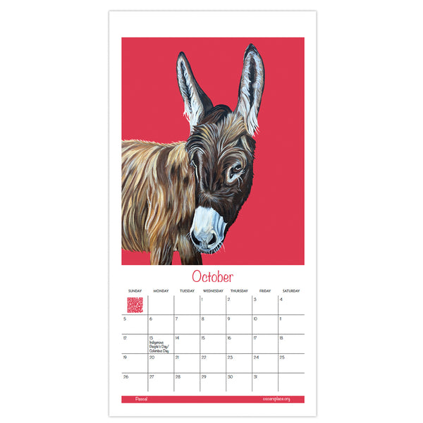 2025 Donkey Calendar