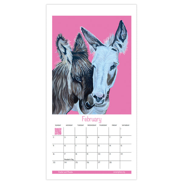 2025 Donkey Calendar