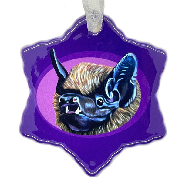 Bat Porcelain Holiday Ornament – Radar