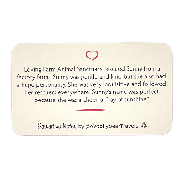 Pawsitive Notes- Sunny