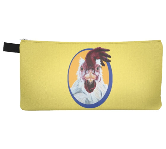 Chicken Zipper Pouch - Sunny