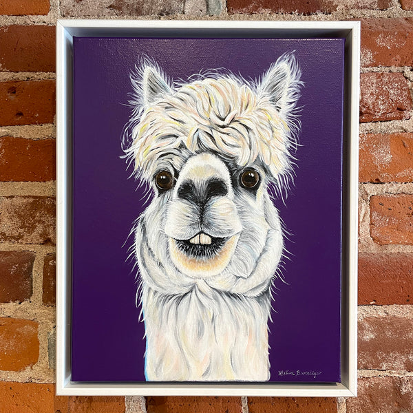 Alpaca Painting – Original Artwork – Al