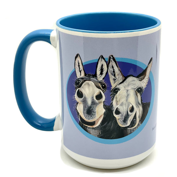 Donkey Friends Mug- Gracie and Henry