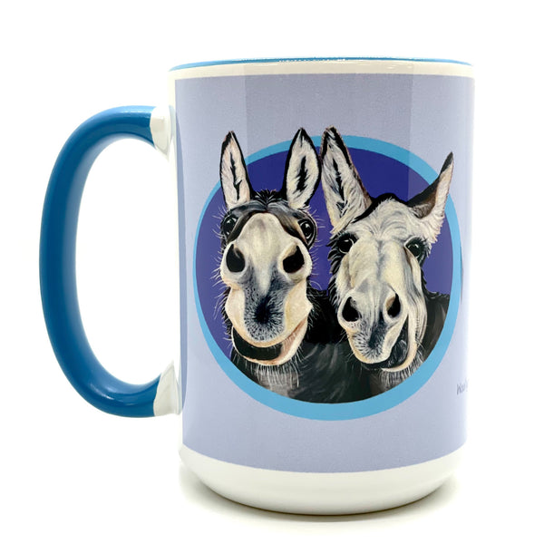 Donkey Friends Mug- Gracie and Henry