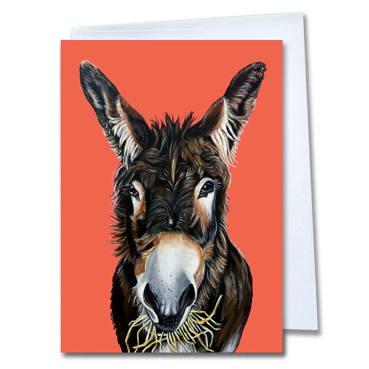 Donkey Greeting Card - Bella Luna