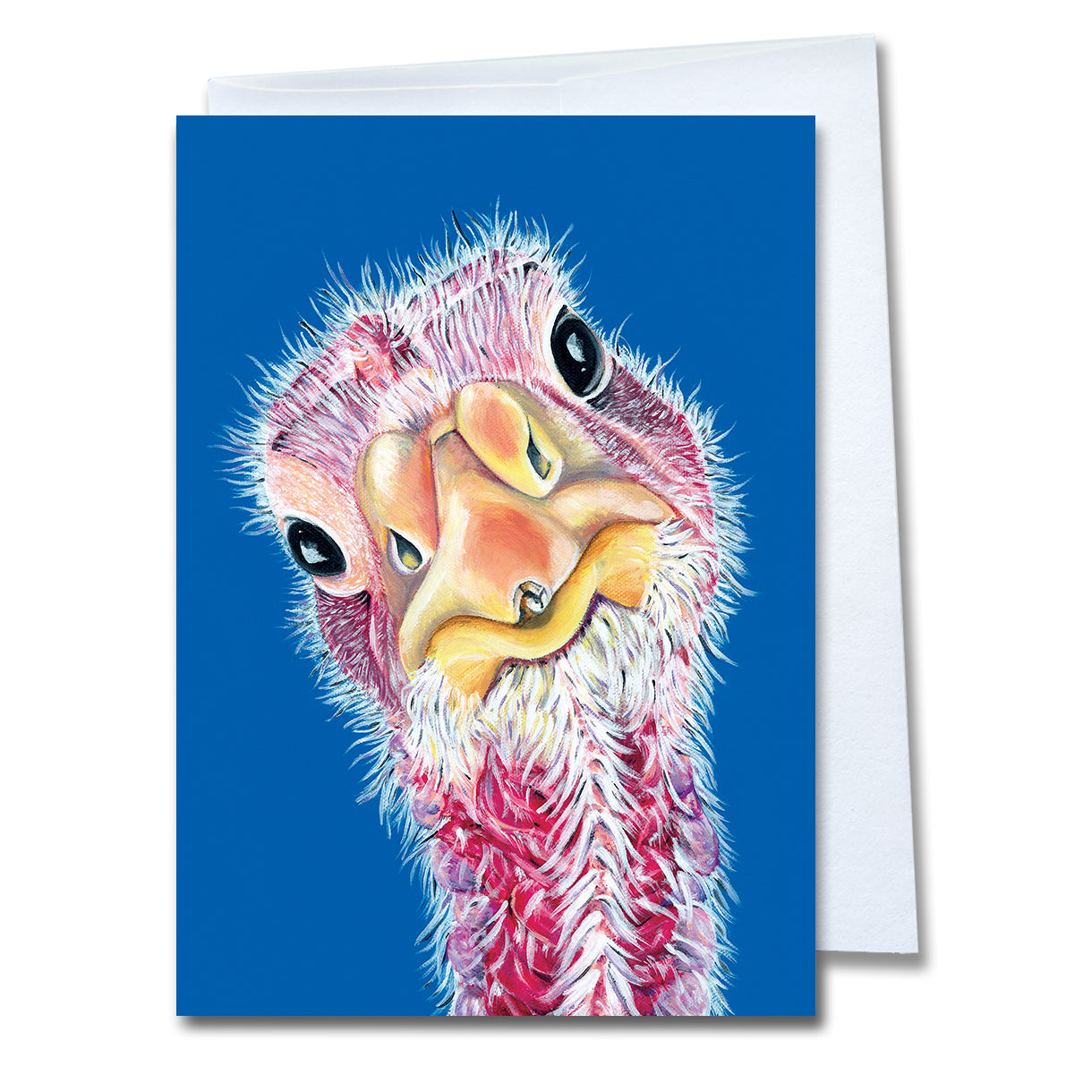 Turkey Greeting Card - Felicity