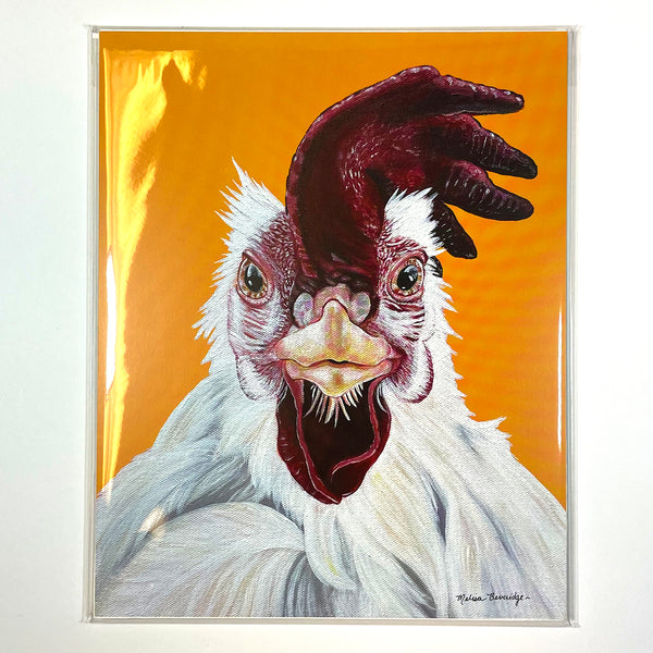 Chicken Fine Art Print - Sunny