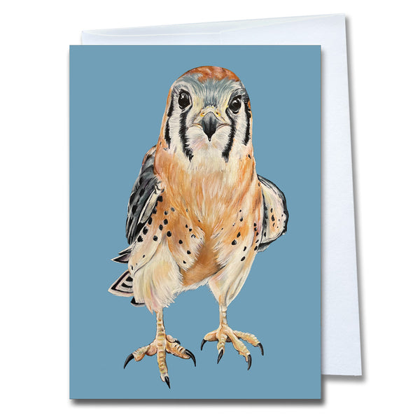 Kestrel Greeting card – Pip